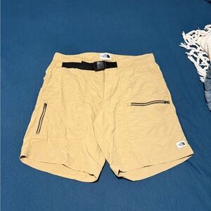 The North Face Men's Beige Shorts, Size 33